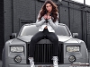 Cars & Girls Matte Gray Rolls-Royce Phantom & Model 008
